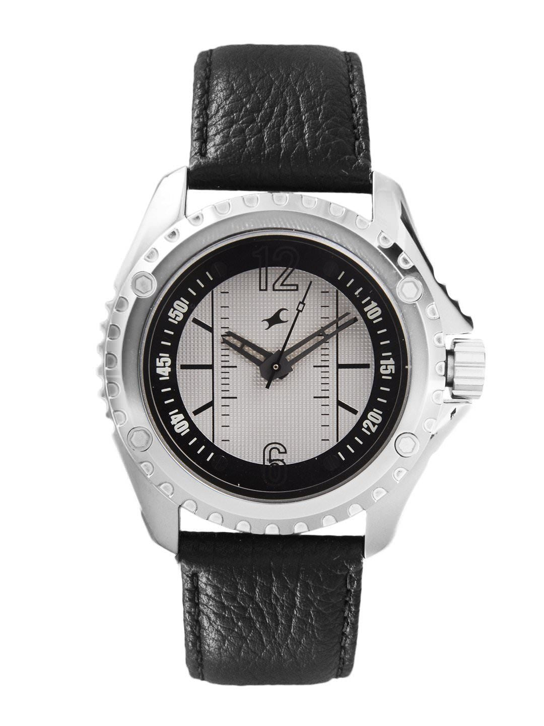 Fastrack Men Silver Dial Watch