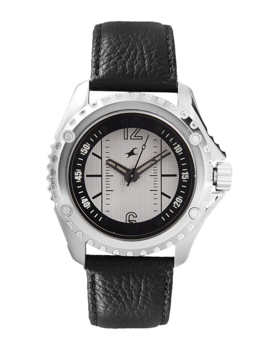 Fastrack Men Silver Dial Watch