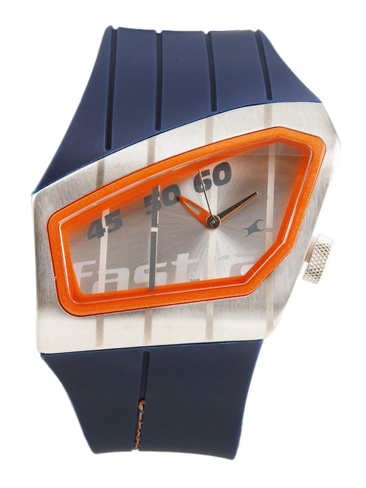 Fastrack Men Silver Dial Watch