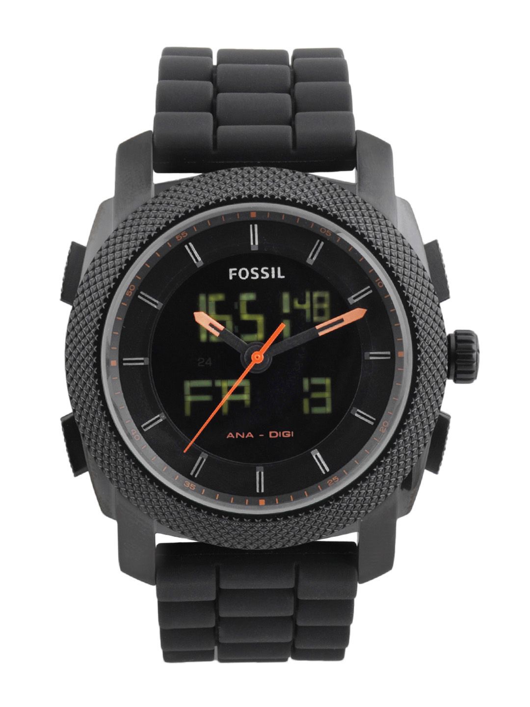 Fossil Men Black Dial Watch FS4628