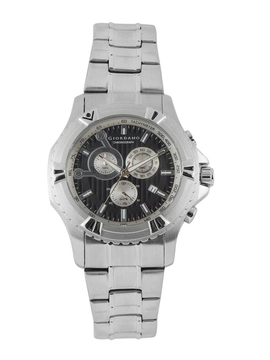 Giordano Men Black Dial Watch