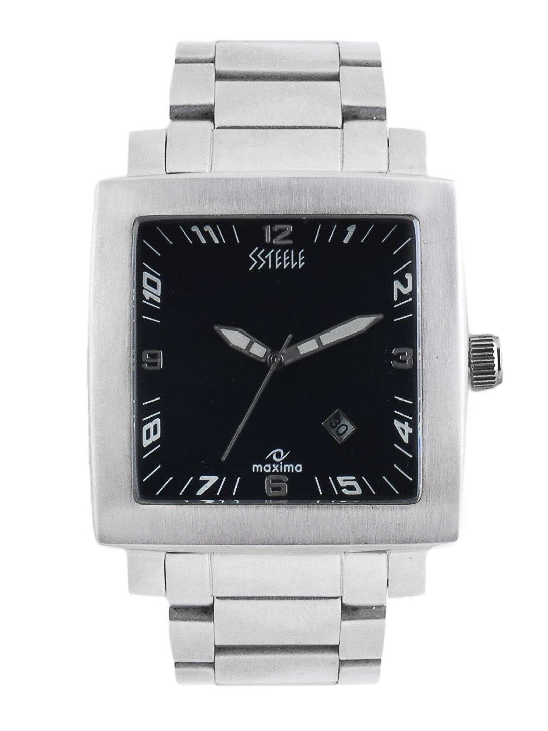 Maxima Men Black Dial Watch