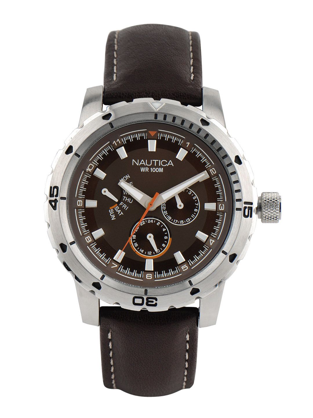 Nautica Men Brown Dial Watch