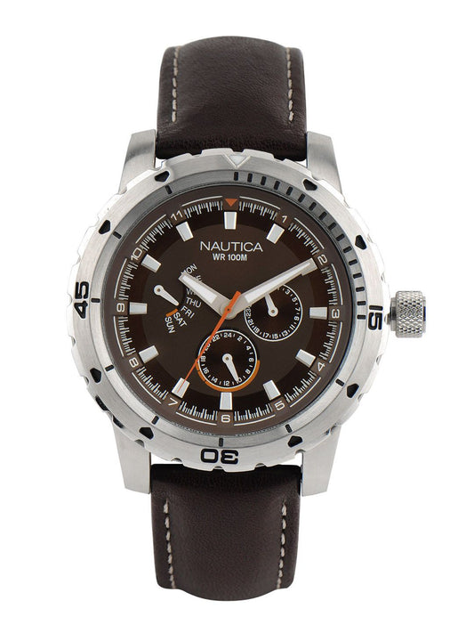 Nautica Men Brown Dial Watch