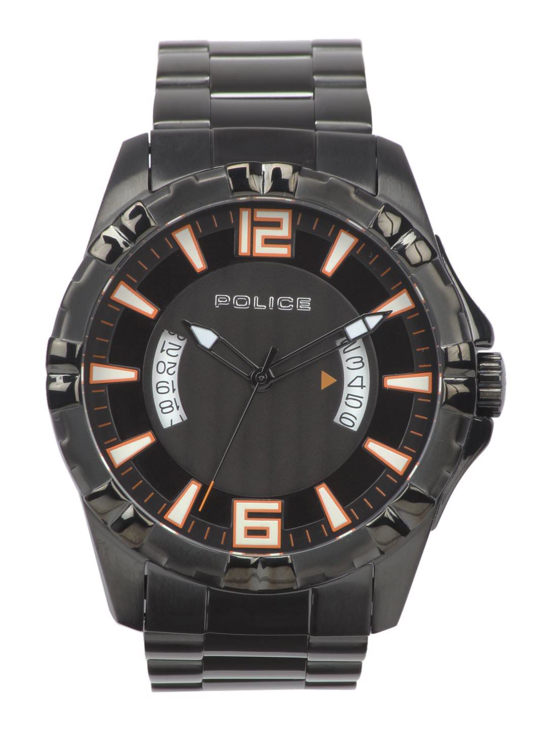 Police Men Black Dial Watch PL12889JVSB