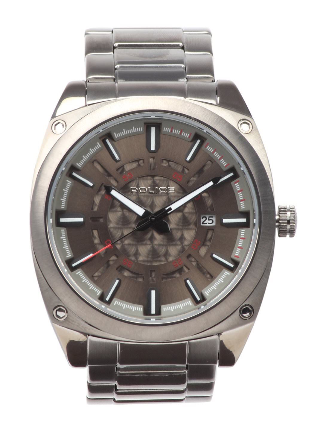 Police Men Grey Dial Watch PL12698JSU