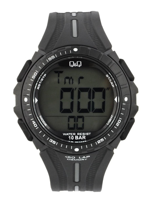 Q&Q Men Black Digital Watch M102J001Y