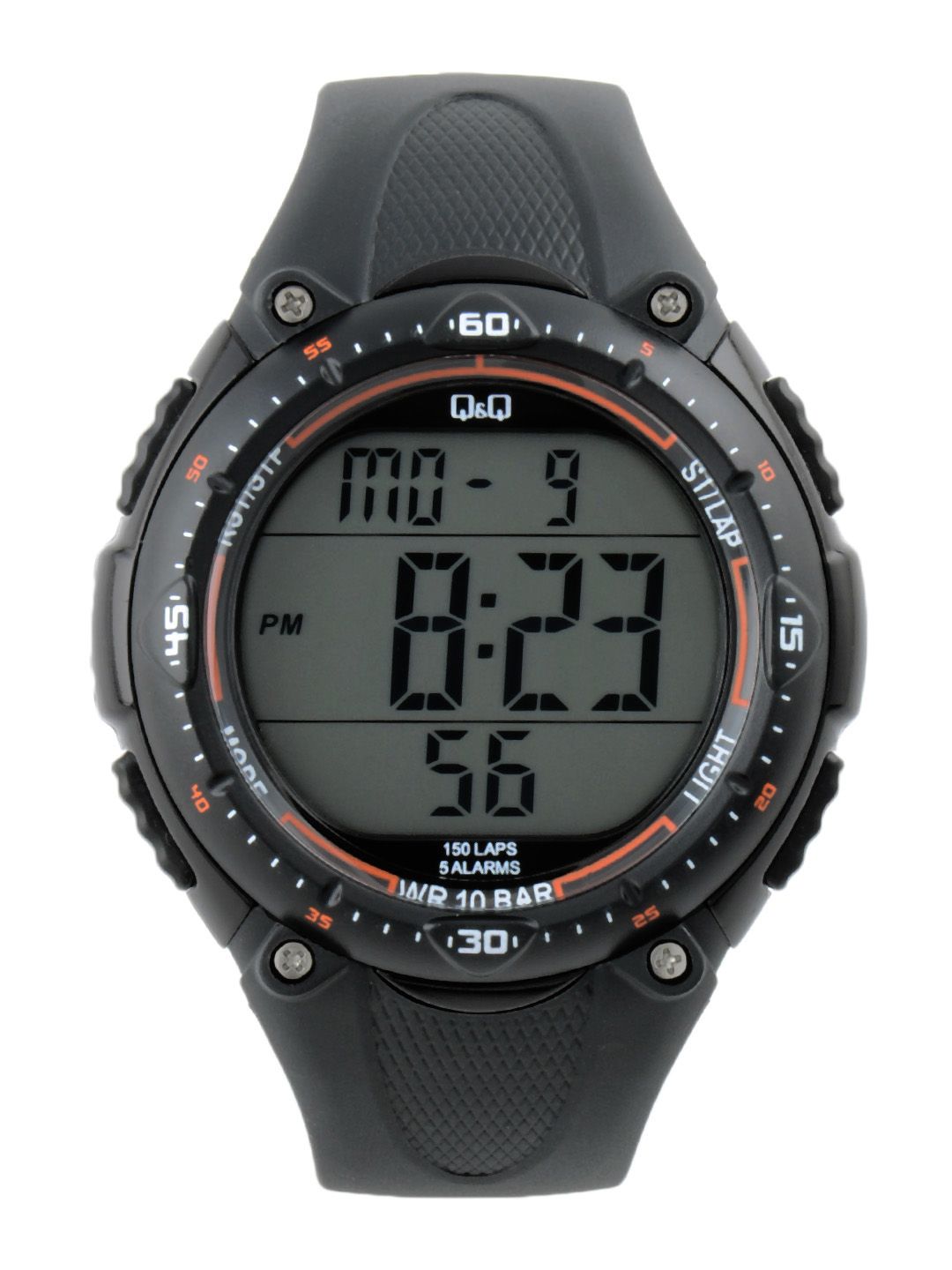 Q&Q Men Black Digital Watch M010-001