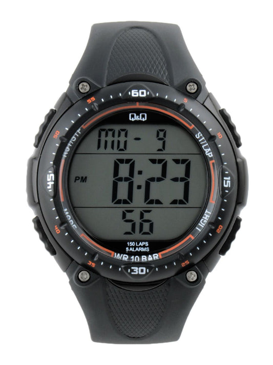Q&Q Men Black Digital Watch M010-001