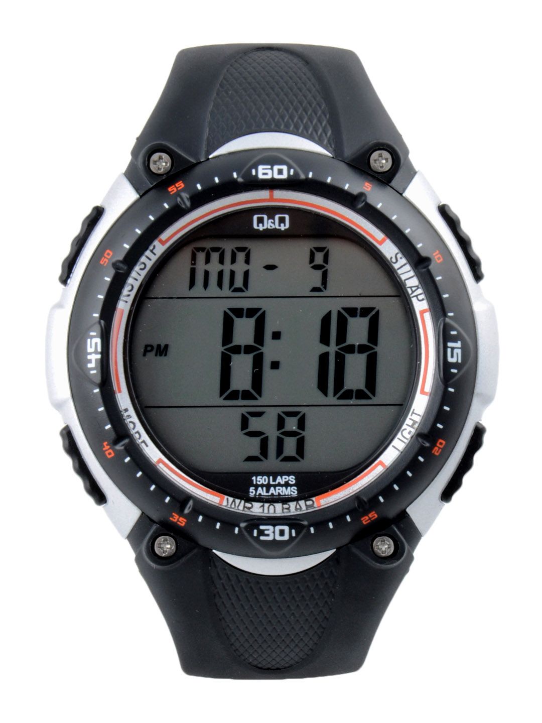Q&Q Men Black Digital Watch M010-002