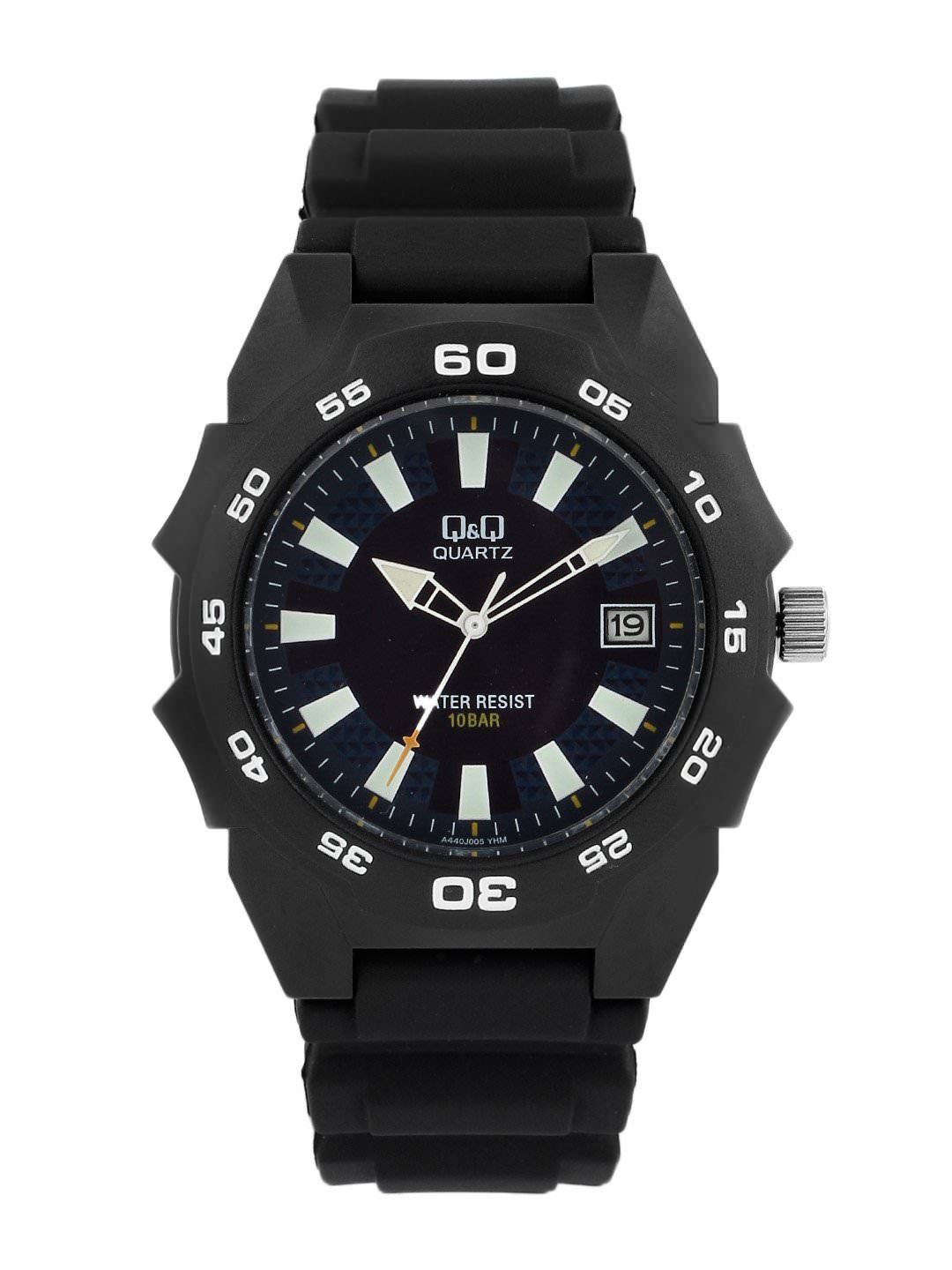 Q&Q Men Black Watch