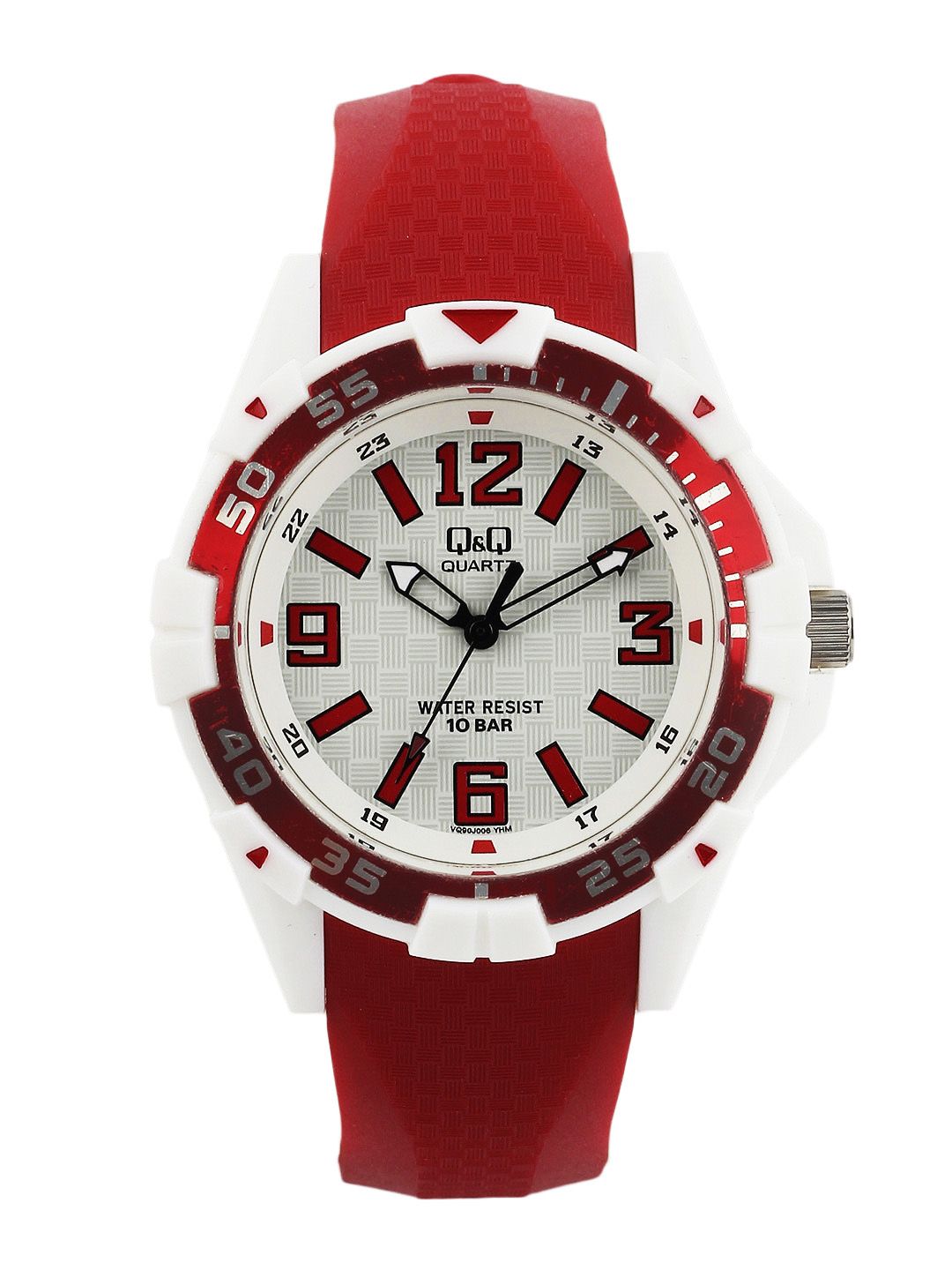 Q&Q Men White Dial Watch