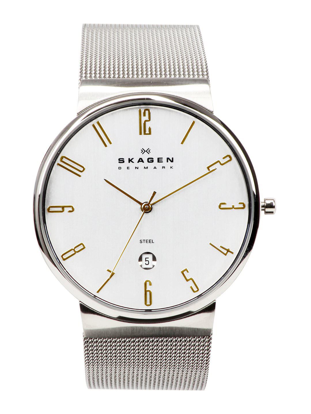 Skagen Men White Dial Watch