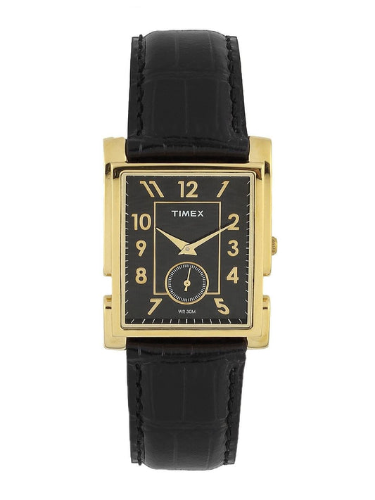 Timex Men Black Dial Chronograph Watch