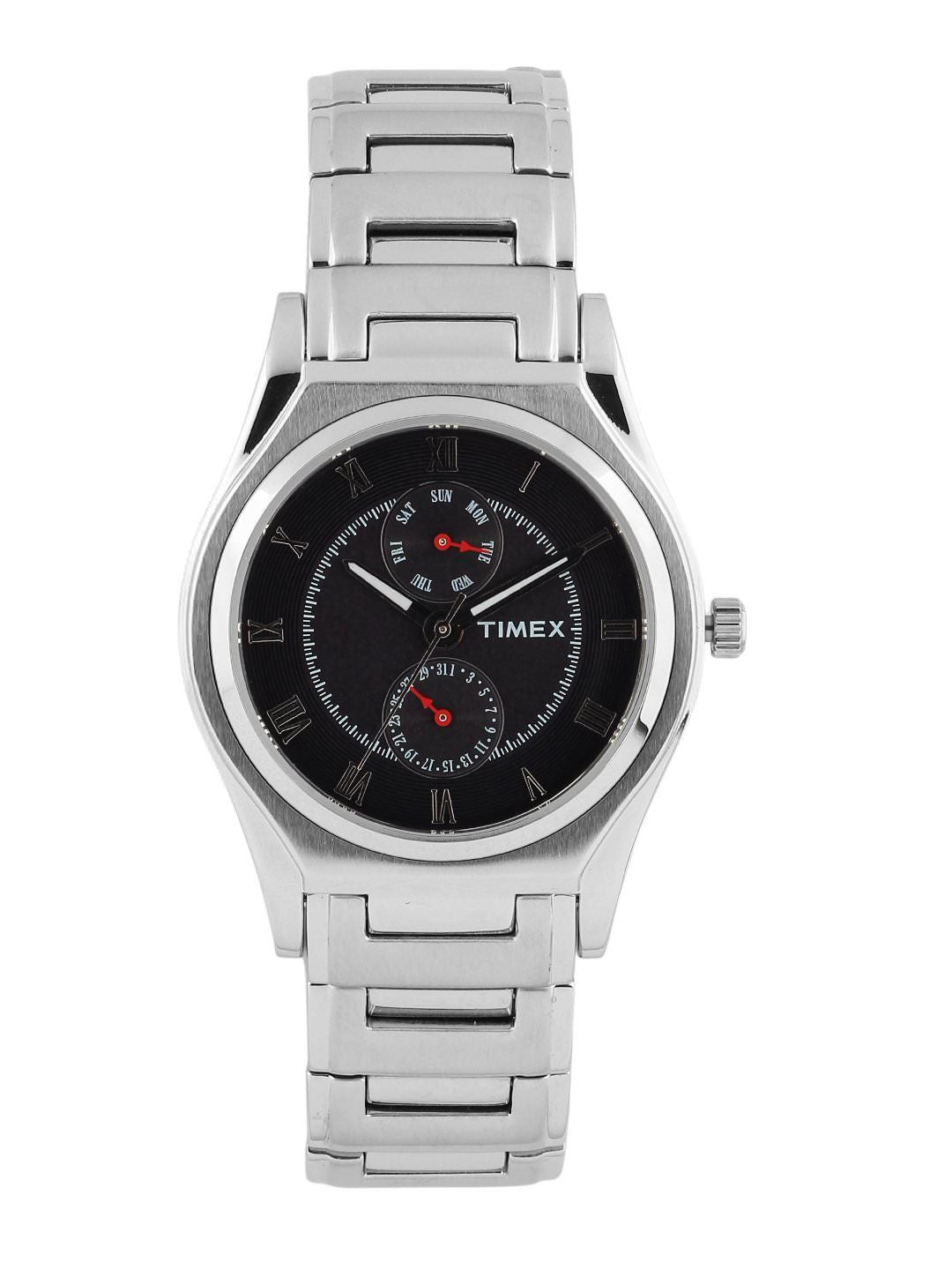 Timex Men Black Dial Chronograph Watch