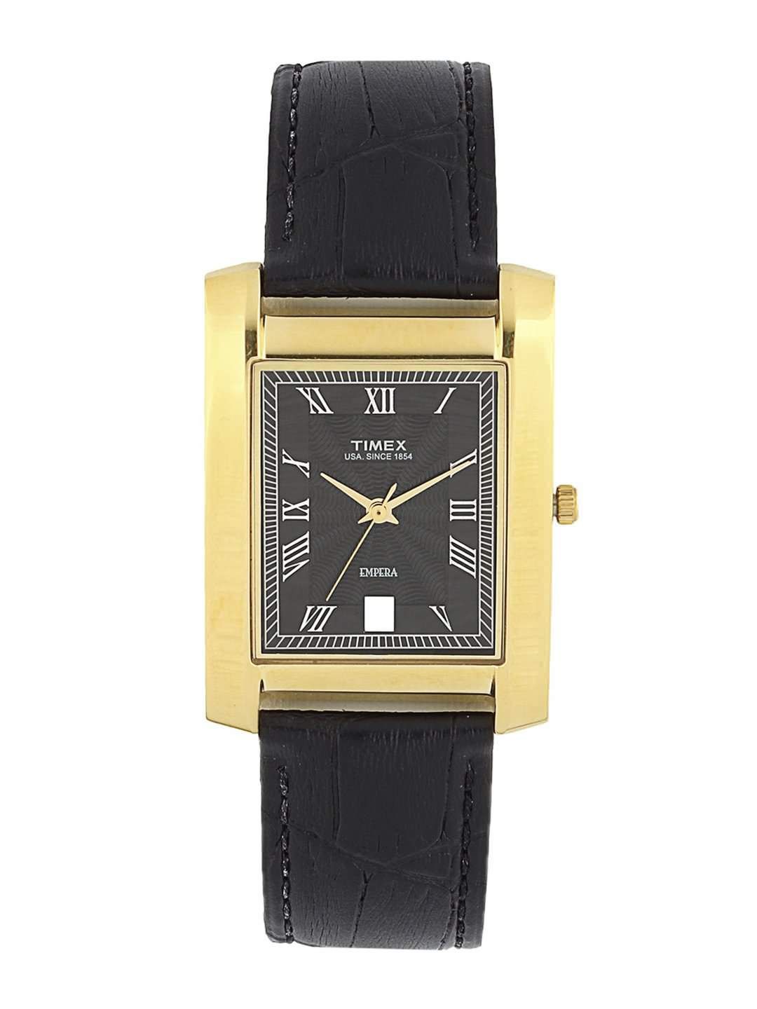 Timex Men Black Dial Watch