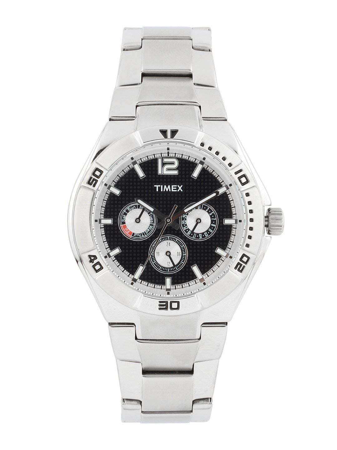 Timex Men Black Dial Watch