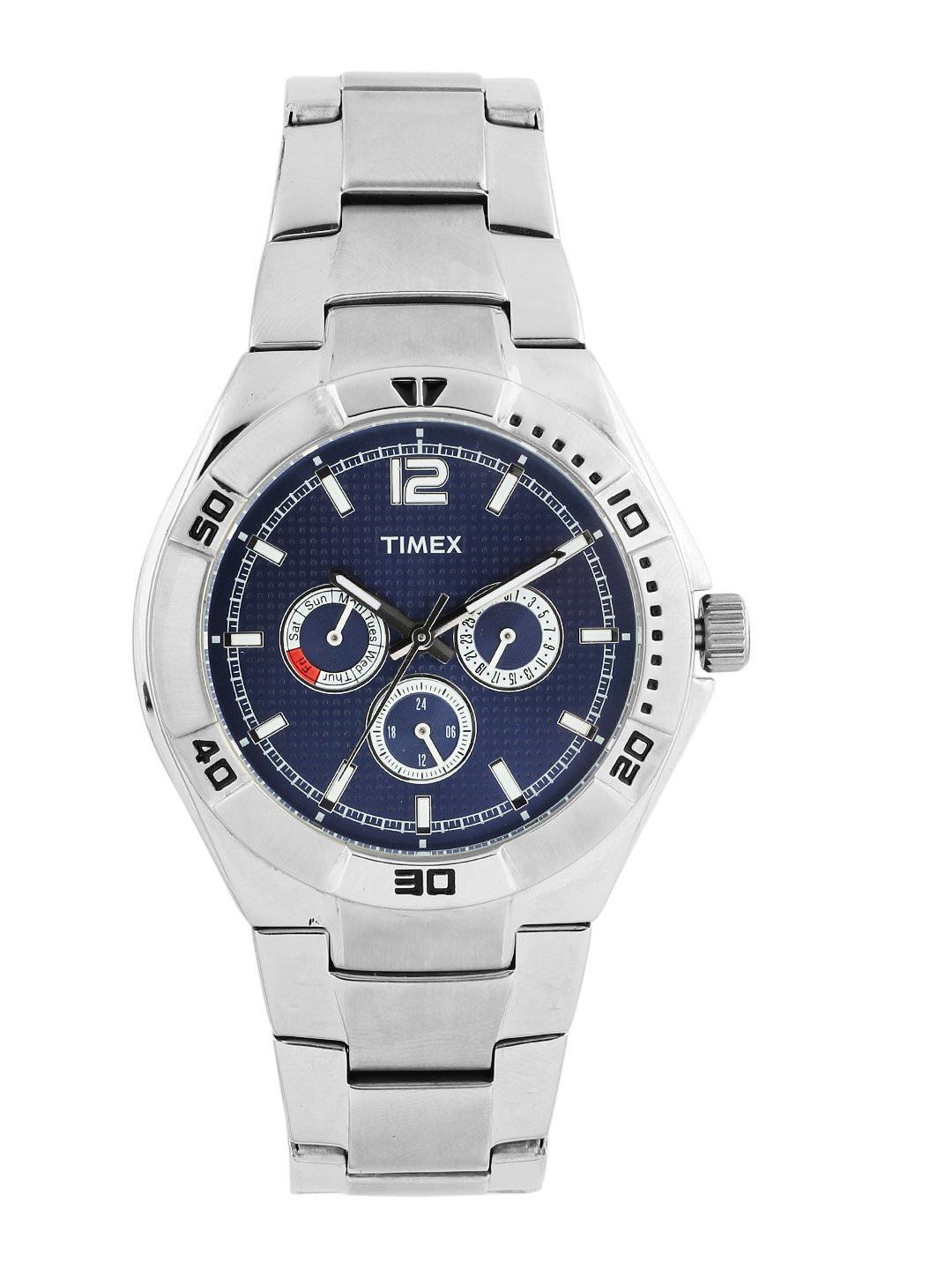 Timex Men Blue Dial Chronograph Watch