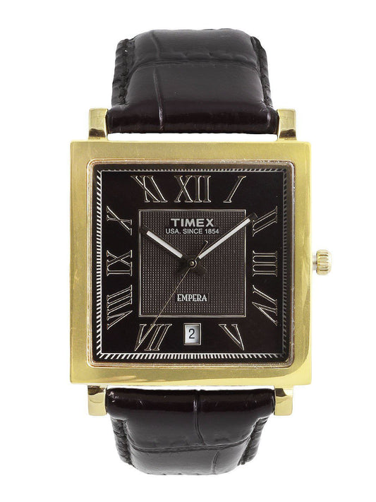 Timex Men Brown Dial Empera Watch