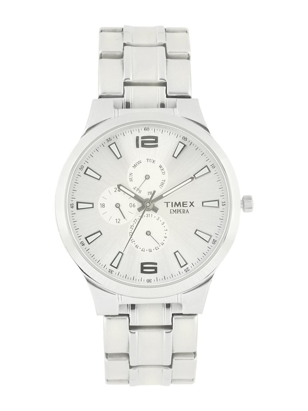 Timex Men Silver Dial Watch