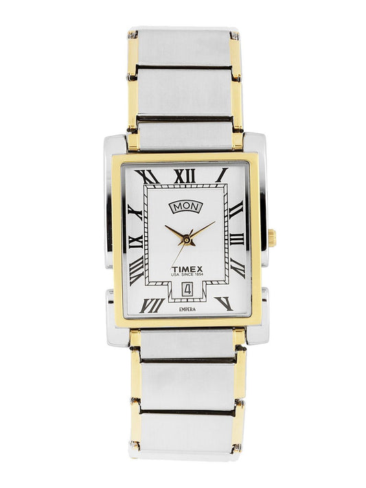 Timex Men White Dial Watch