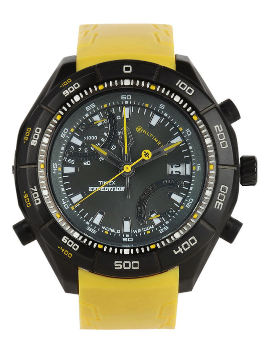 Timex Men Charcoal Grey Dial Watch T49796