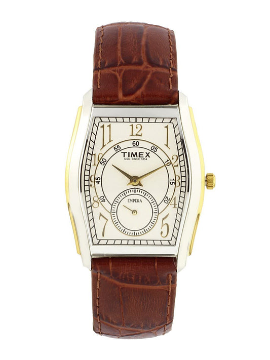 Timex Men White Dial Watch