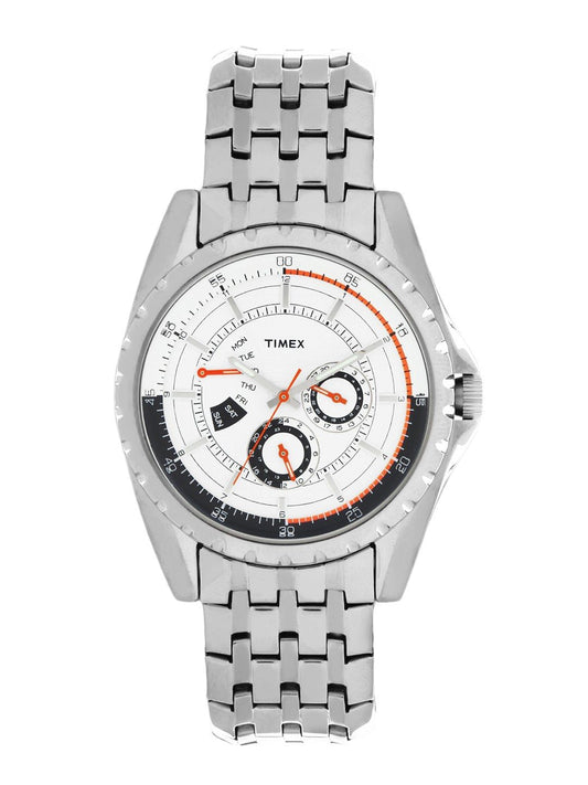 Timex Men White Dial Watch