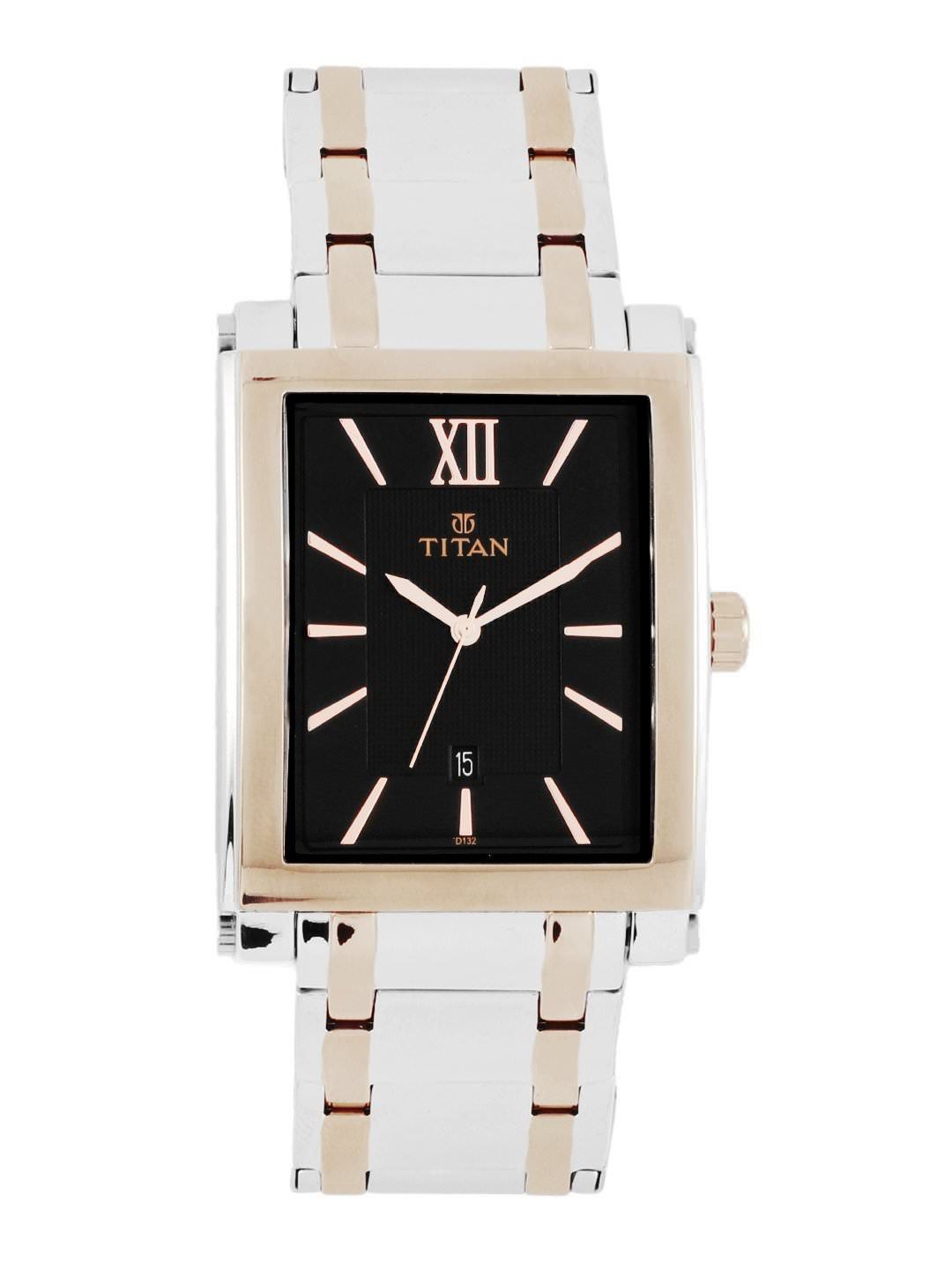 Titan Men Black Watch
