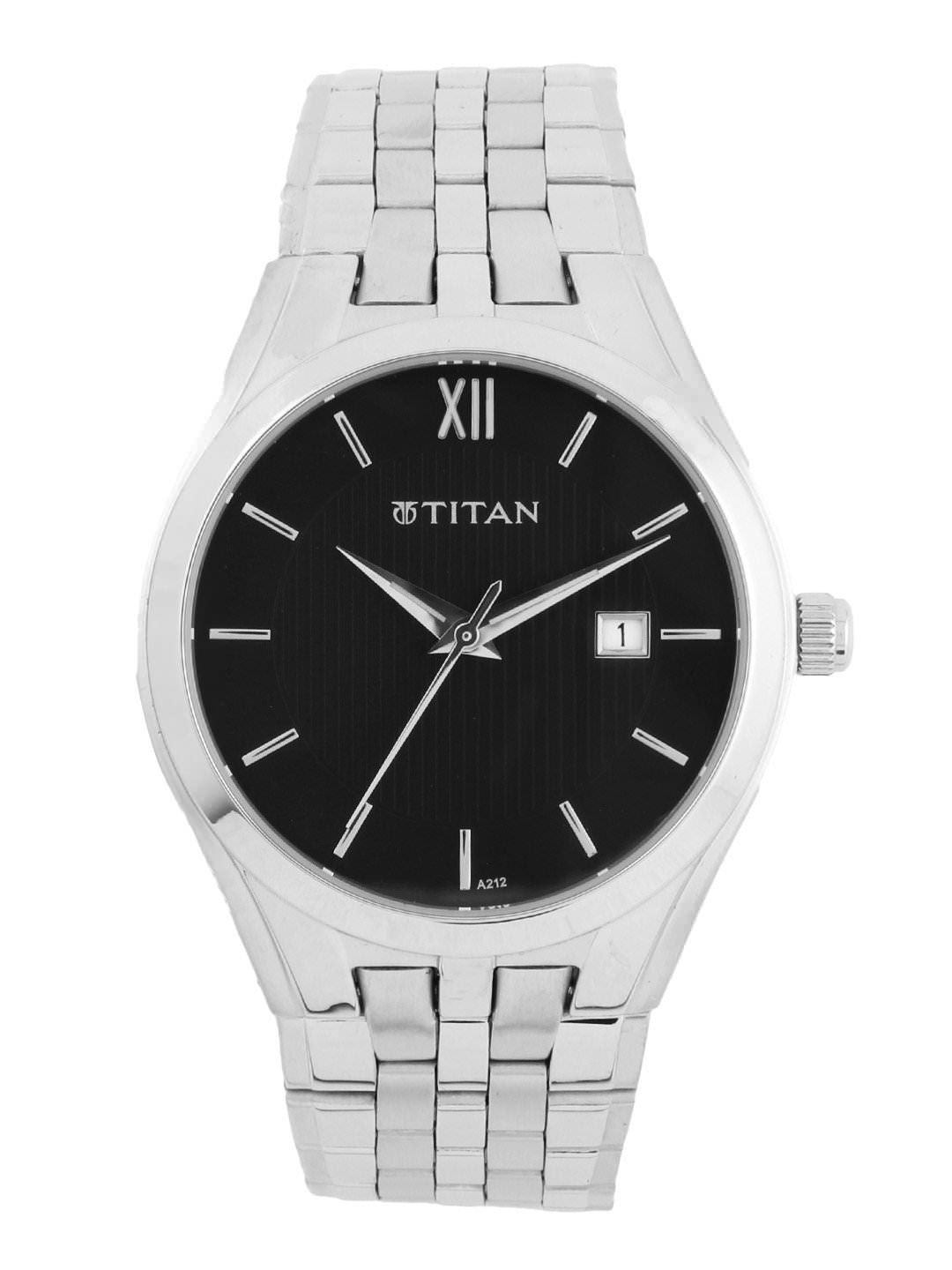 Titan Men Black Watch