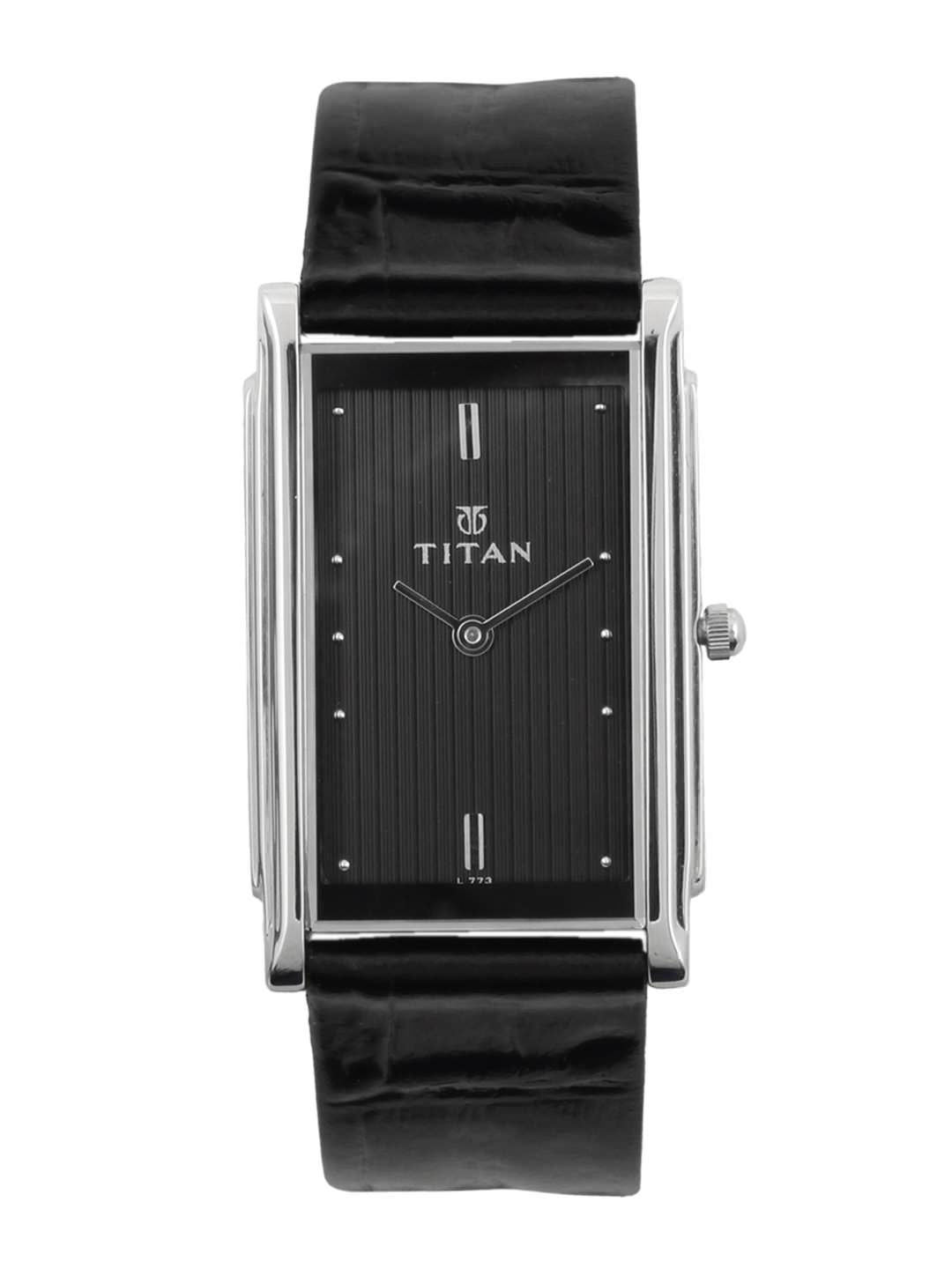 Titan Men Black Watch