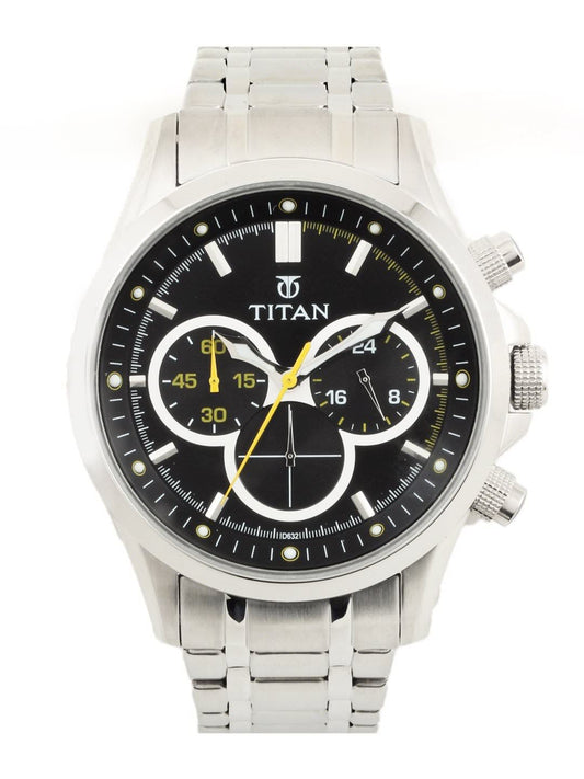 Titan Men Black Watch