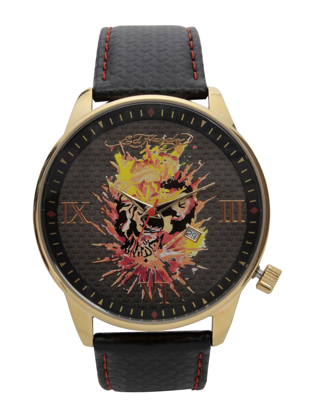 Ed Hardy Men Grey Dial Watch