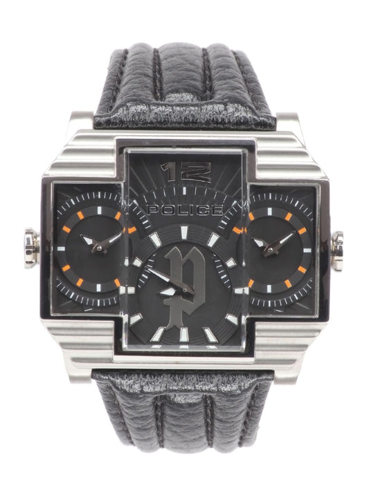 Police Men Black Dial Watch PL13088JS-02
