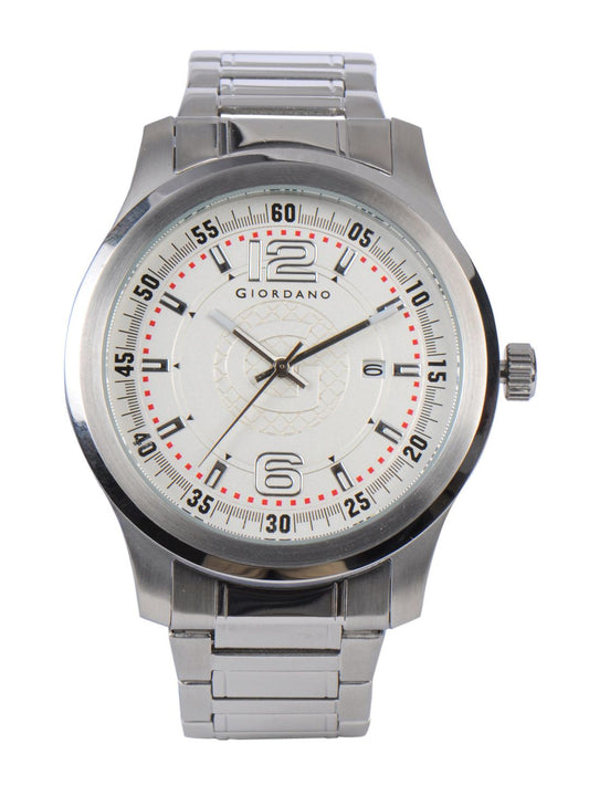 Giordano Men White Dial Watch