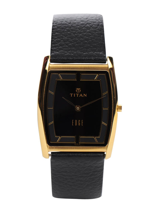 Titan Edge Men Black Dial Watch