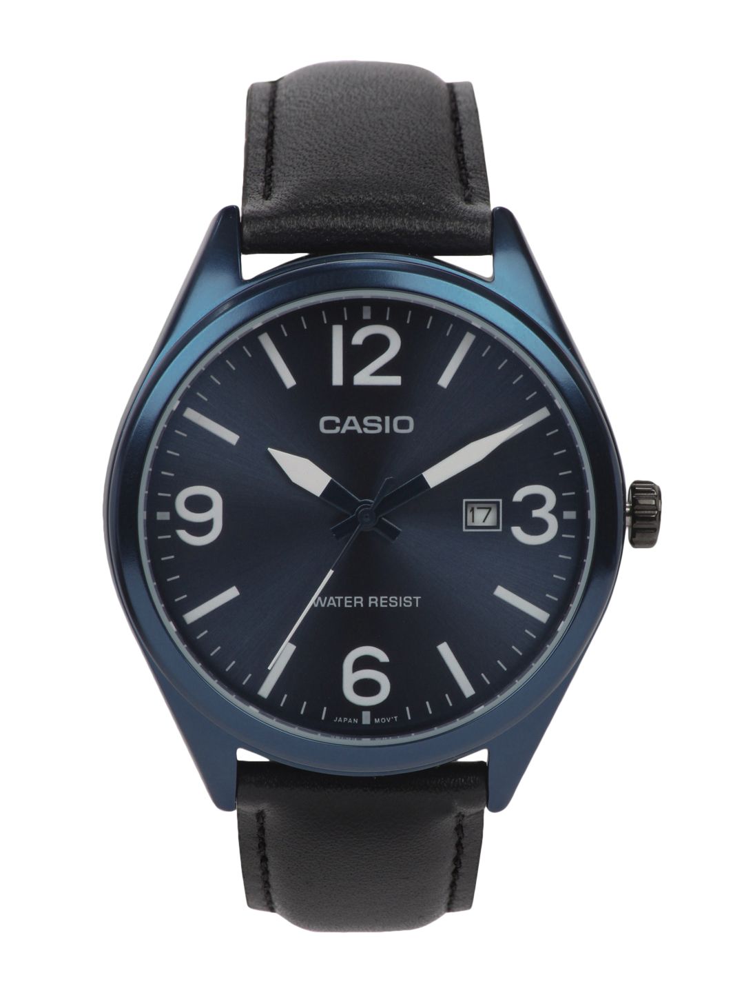 CASIO ENTICER Men Navy Dial Analogue Watch A629