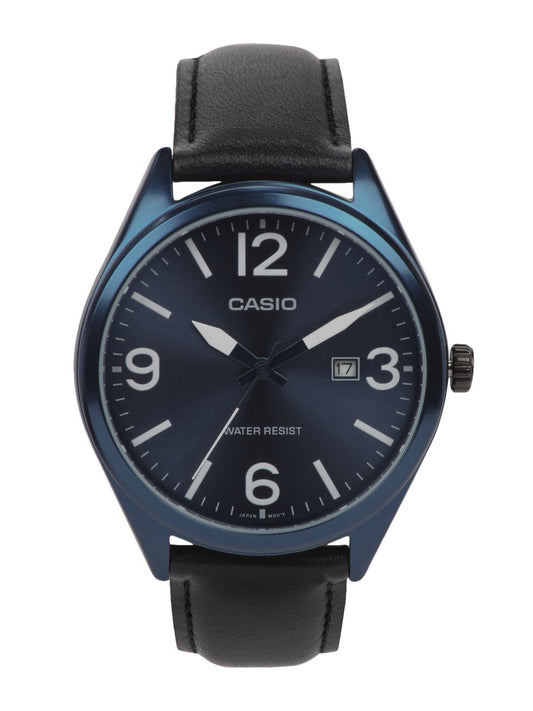 CASIO ENTICER Men Navy Dial Analogue Watch A629