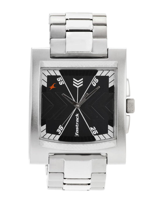 Fastrack Men Black Dial Watch