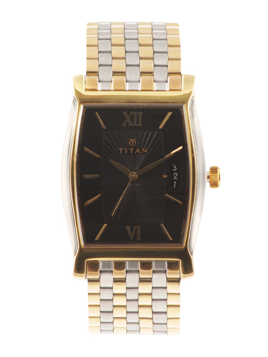 Titan Men Black Dial Watch