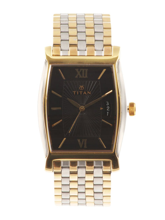 Titan Men Black Dial Watch