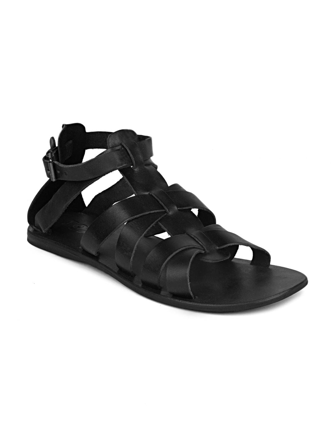 Estd. 1977 Men Black Sandals