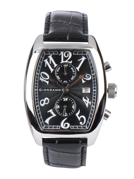 Giordano Men Black Dial Watch