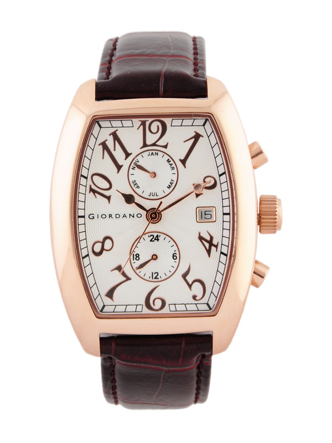 Giordano Men White Dial Watch