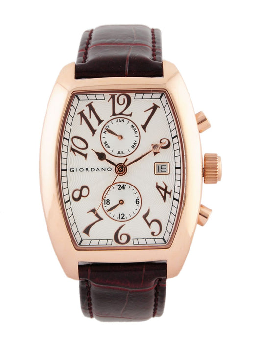 Giordano Men White Dial Watch