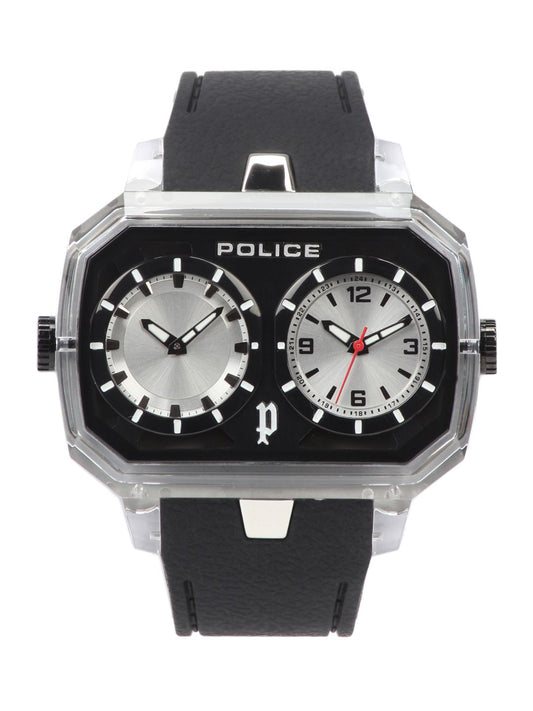 Police Men Black Dual Dial Watch PL13076JPCL-04