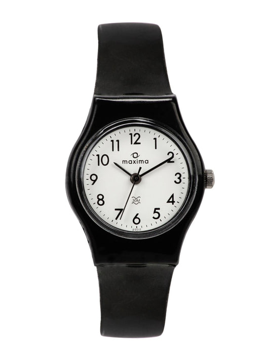 Maxima Men White Dial Watch