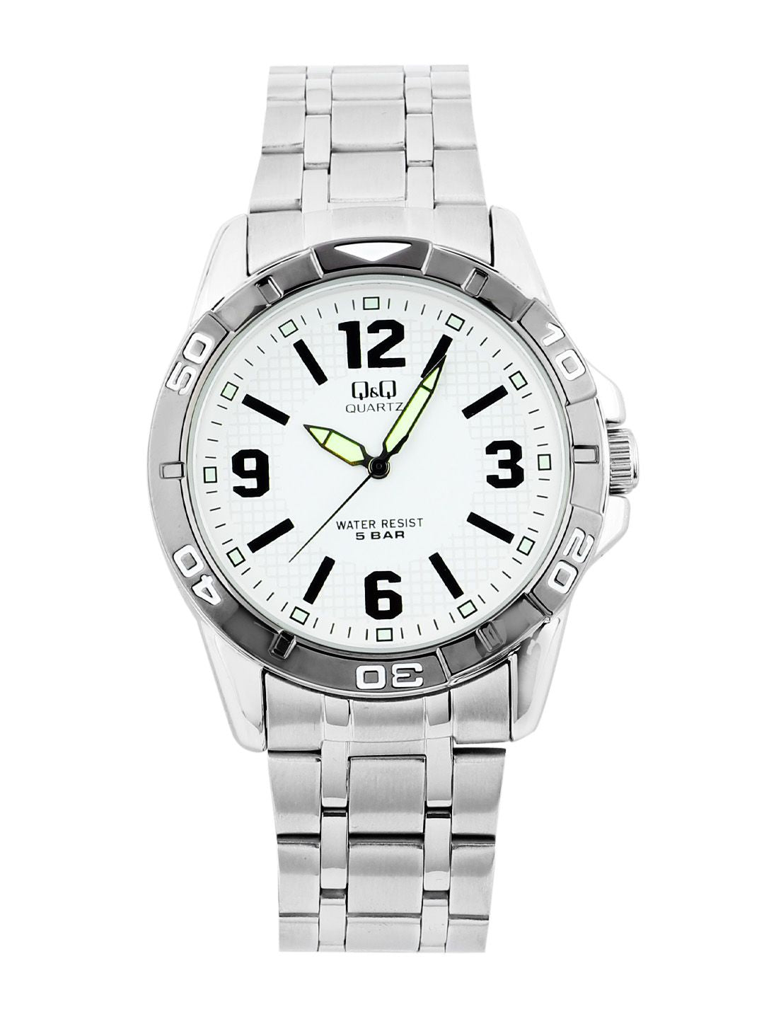 Q&Q Men White Dial Analog Watch