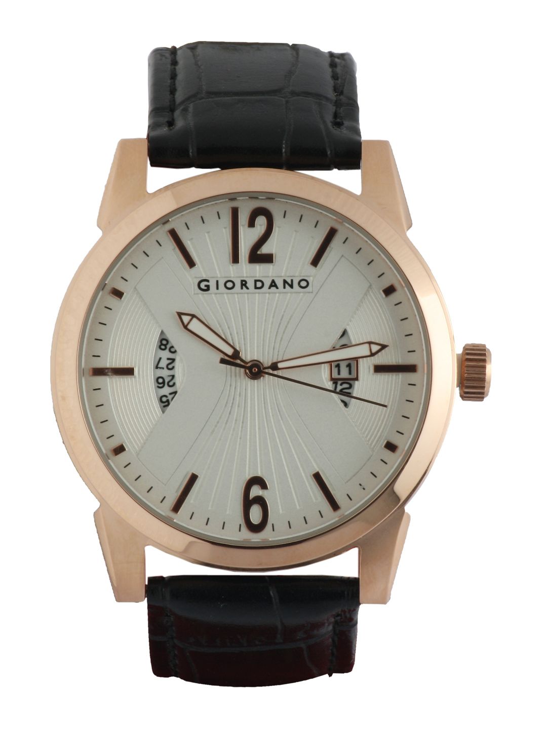 Giordano Men White Dial Watch