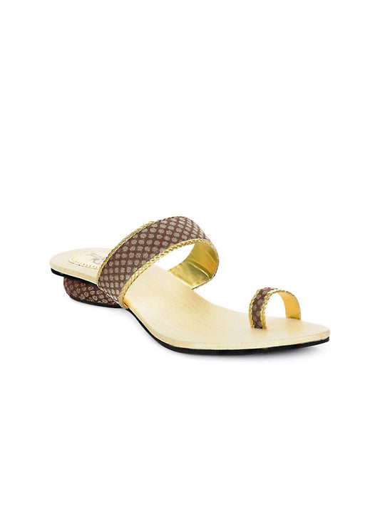 Portia Women Copper-Toned & Brown Sandals